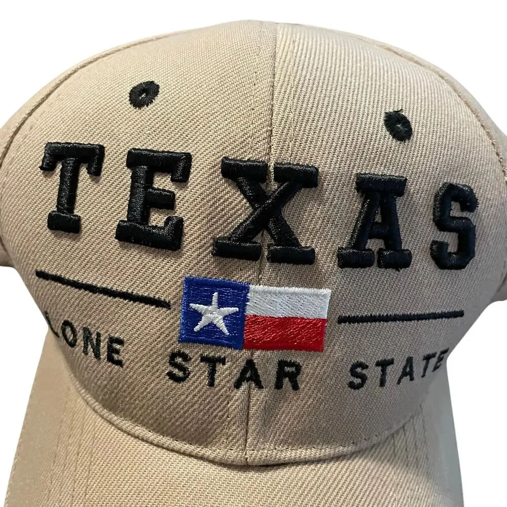 Texas Lone Star State Adjustable Baseball Cap One Size